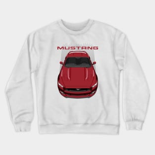 Mustang S550-GT-ruby-red Crewneck Sweatshirt